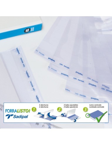 Forralisto 29x55 PVC120: Forro fácil 5u