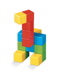 Magicube Full color bulk 128pcs 2