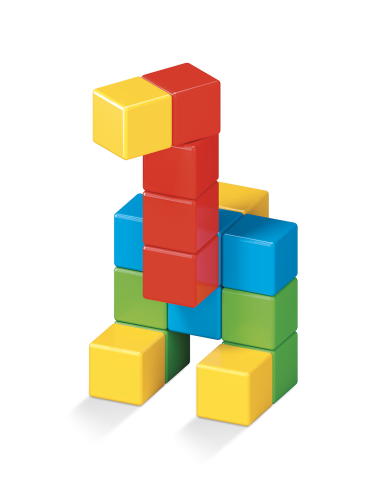 Magicube Shapes bulk 128pcs