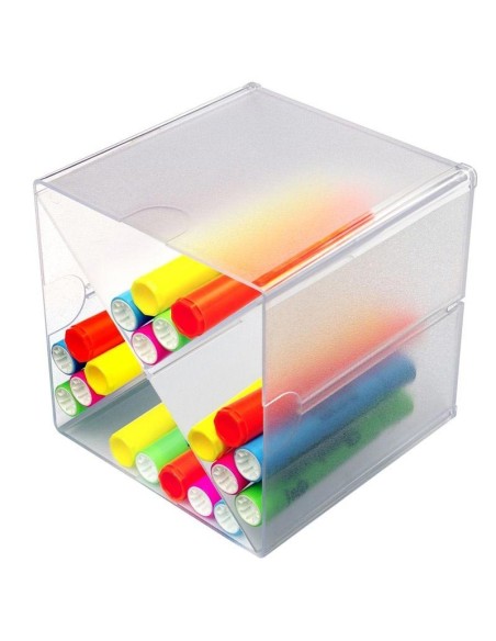 Archicubo transparente divisor aspa