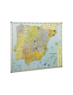 Mapa ESPAÑA 103x129 Magnético