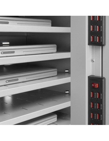 Armario cargador portátiles iOrder BOOK MMO500 USB