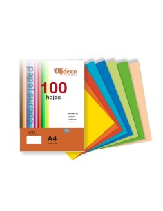 Papel A4 Ofideco Color 100h