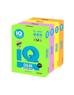 Papel A4 IQ Color NEÓN 500h