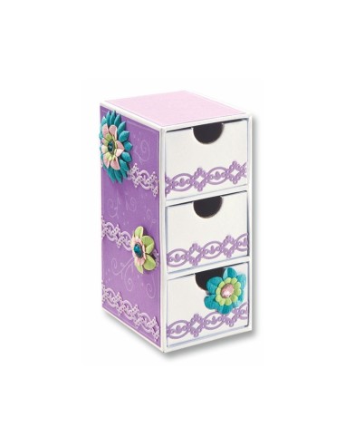 Cenefa terciopelo adhesiva Floral