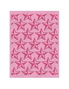 Cuttlebug carpeta embossing estrellas