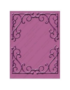 Cuttlebug carpeta embossing marco rebeca