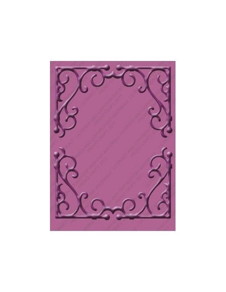 Cuttlebug carpeta embossing marco rebeca