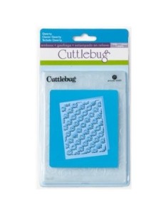 Cuttlebug carpeta embossing teclado qwerty