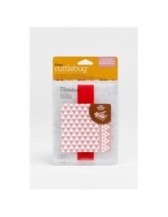 Cuttlebug carpeta embossing+borde triangulos