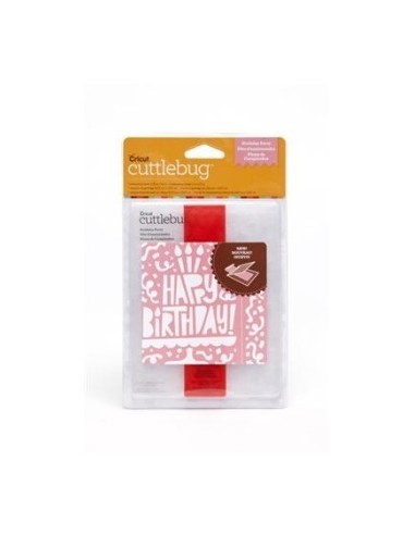 Cuttlebug carpeta embossing+borde hapy