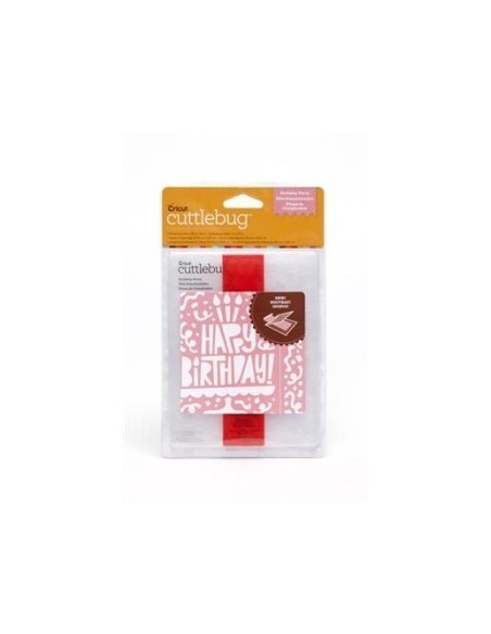 Cuttlebug carpeta embossing+borde hapy