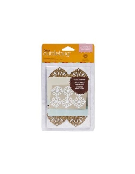 Cuttlebug cortador capa de flores