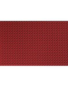 Goma Eva impresa 40x60 topos negros