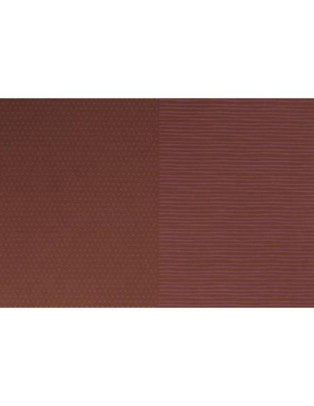 Goma Eva impresa 40x60 raya punto rosa