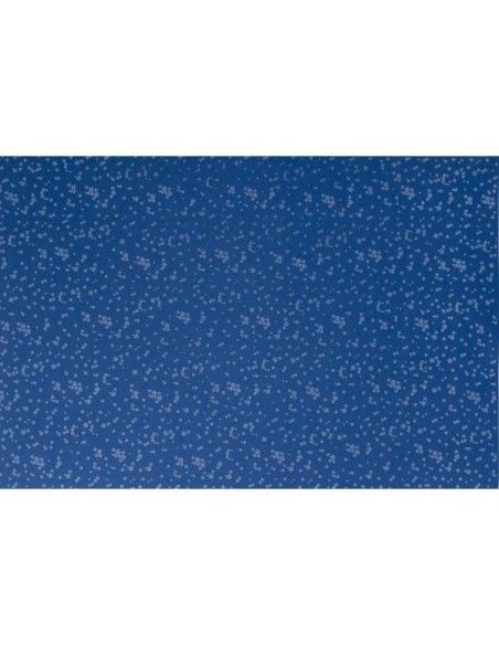Goma Eva impresa 40x60 flor blanca
