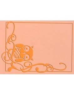 Cuttlebug carpeta embossing buho