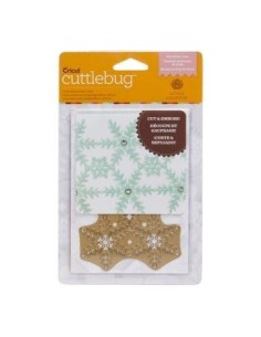 Cuttlebug cortador encaje copo de nieve