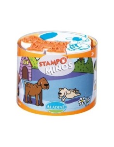 Sellos stampominos mascotas 10u
