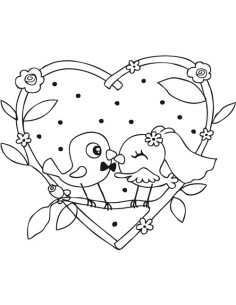 Sello madera F corazones inseparables