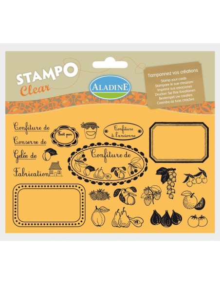 Sellos stampoclear confitura