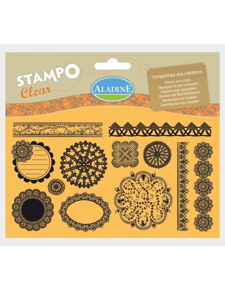 Sellos stampoclear camafeo