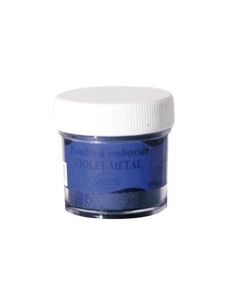 Polvo embosing 30ml violet metal