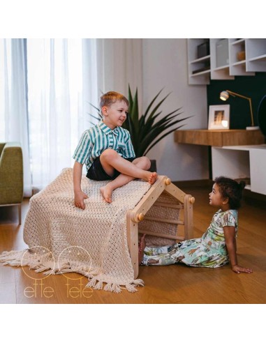 Triángulo Pikler Modificable con rampa