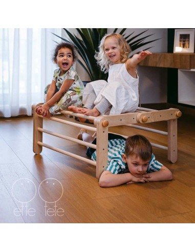 Triángulo Pikler Modificable con rampa