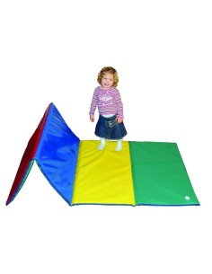 Colchoneta Plegable multicolor 4 cuerpos