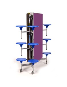 Mesa plegable con asientos comedor infantil