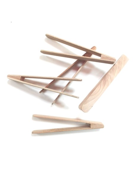 Pinzas de madera 5u