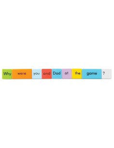 Sentence Building Dominoes 2