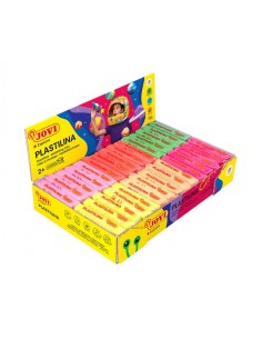 Plastilina Jovi 50g Neón 30u