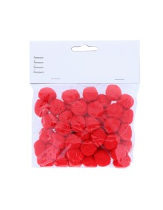 Pompones unicolor 50u 2
