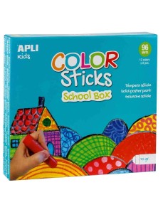 Témpera sólida colores surtidos 96u