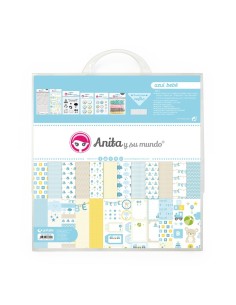Anita Azul Bebe Kit Maletín