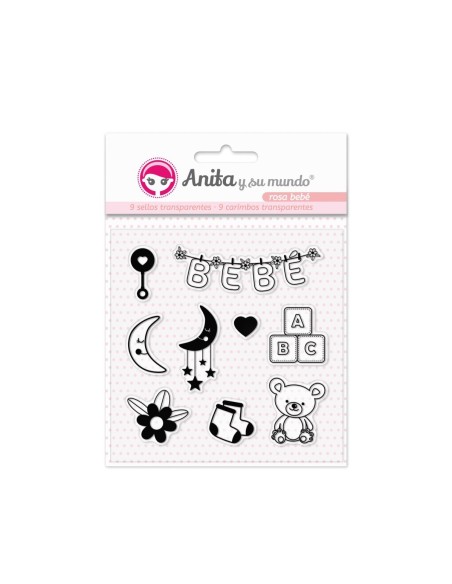 Anita Basicos Sellos Rosa Bebe