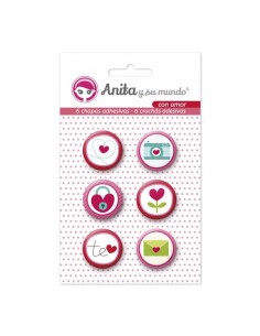 Anita Con Amor Chapas 6u