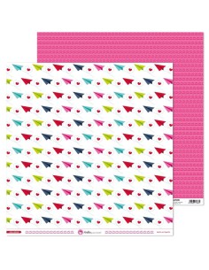 Anita Con Amor Papel Scrap Aviones Unidad