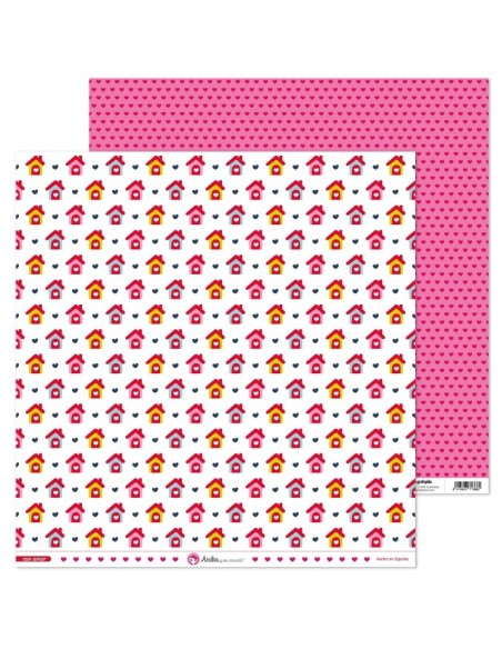 Anita Con Amor Papel Scrap Casas Unidad