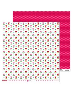 Anita Con Amor Papel Scrap Flores Unidad