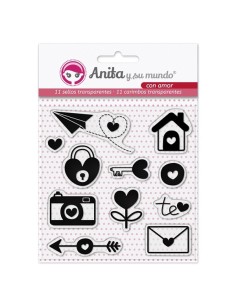 Anita Con Amor Sellos 11u