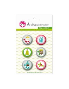 Anita Feliz Navidad Chapas 6u