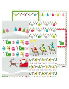 Anita Feliz Navidad Papel Scrap Tarjetas G Unidad