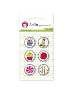 Anita Fiesta Brads Epoxy 6u