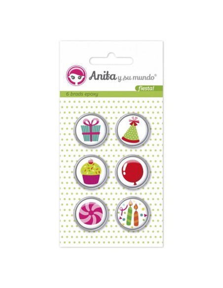 Anita Fiesta Brads Epoxy 6u
