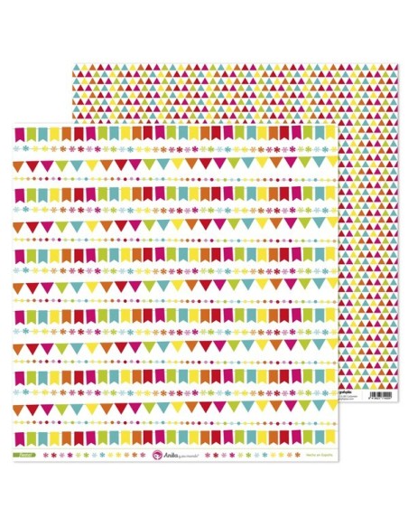 Anita Fiesta Papel Scrap Banderolas Unidad