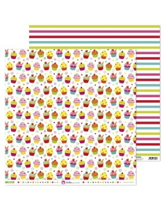Anita Fiesta Papel Scrap Cupcakes Unidad