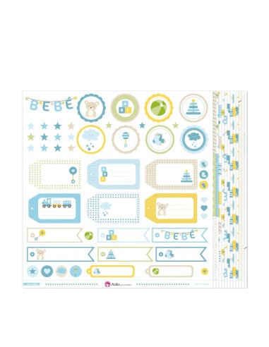 Anita Azul Bebe Kit Maletín